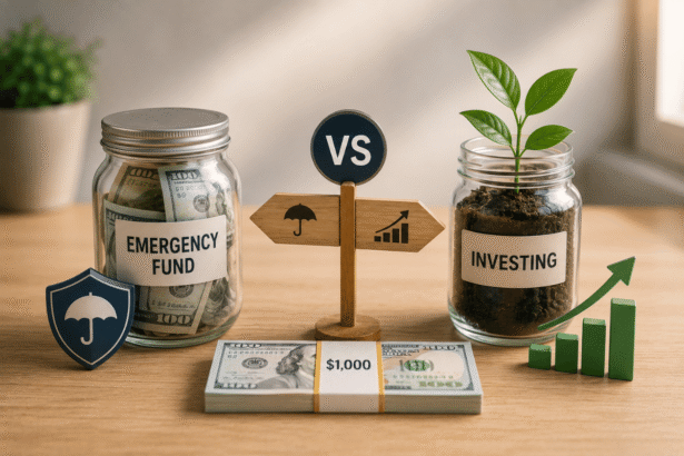 Emergency Fund vs Investing How to Decide What to Do With Your Next $1,000