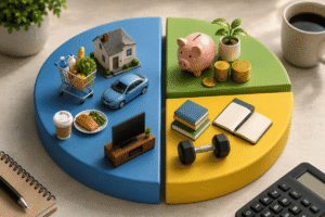 The 50/30/20 Budget Rule Explained: How to Actually Use It in 2026 (With Real Examples) | nextfuturefinance